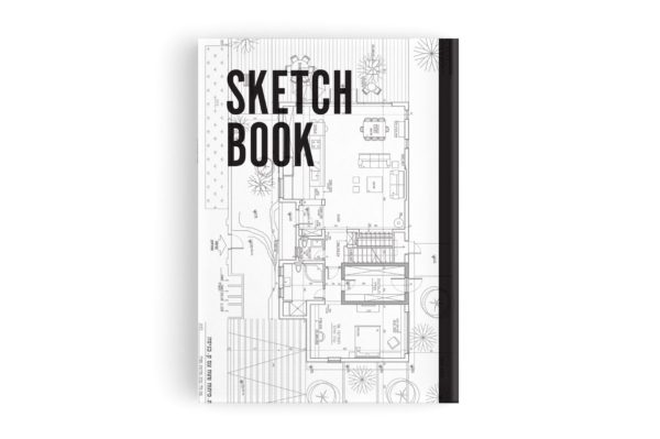 דורנת | מחברת A4 חלקה בכריכה קשה – Sketch Book - העצמה אישית - קיקוס - Kikos.co.il